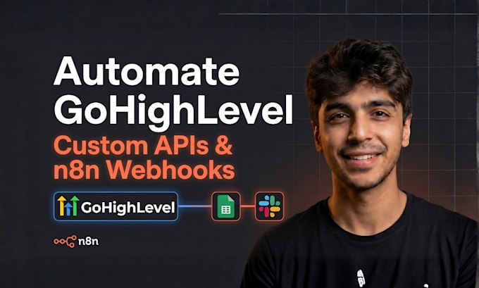 integrate gohighlevel with any app using API and webhooks