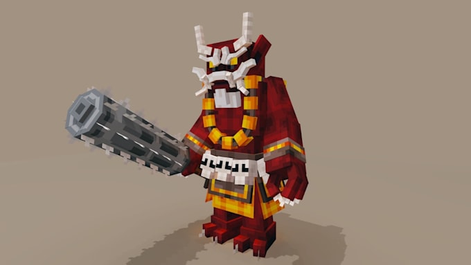 create custom minecraft blockbench models for java and bedrock with animations