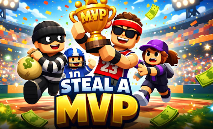 create a custom roblox game mvp in 2d, 3d, realistic or stylized