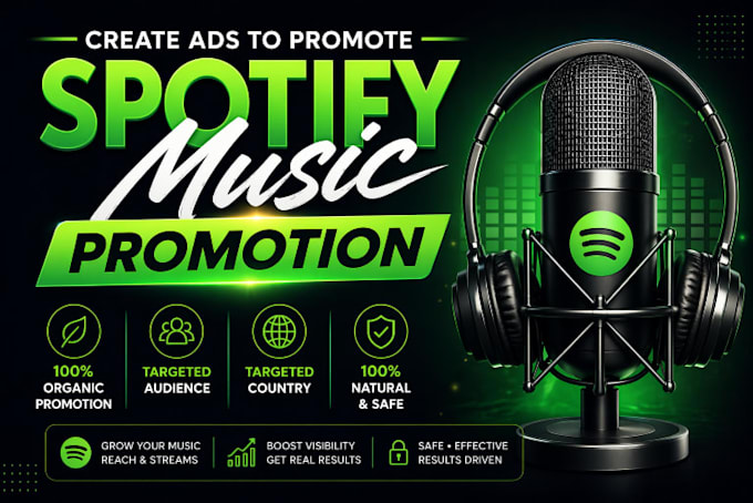 create ads for your spotify music promotion