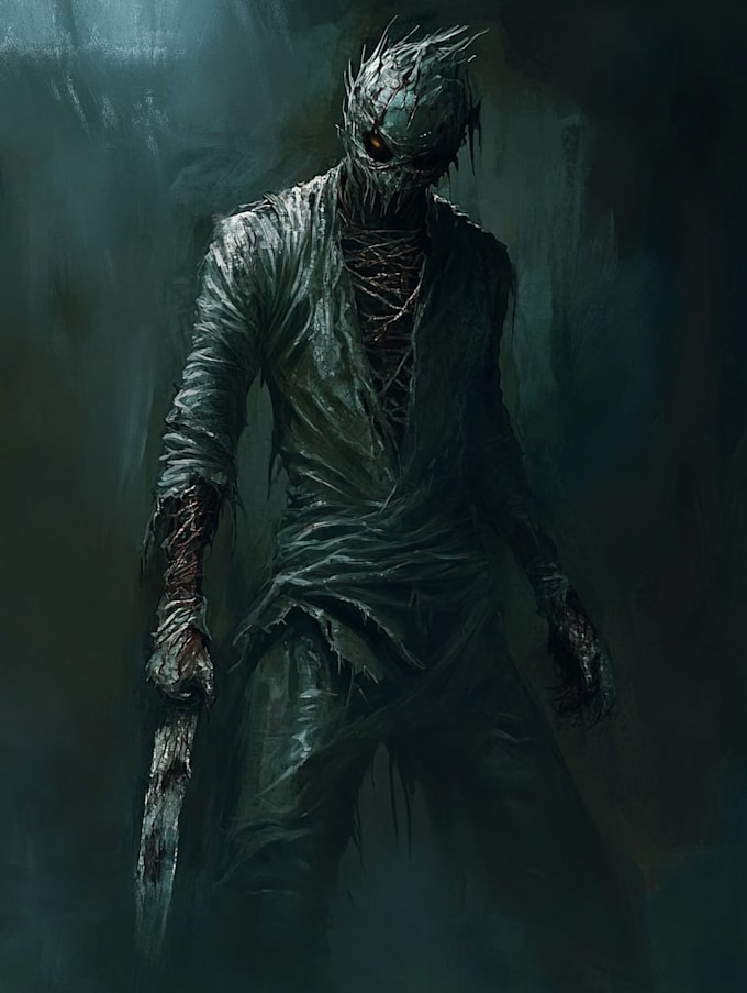 do horror character design