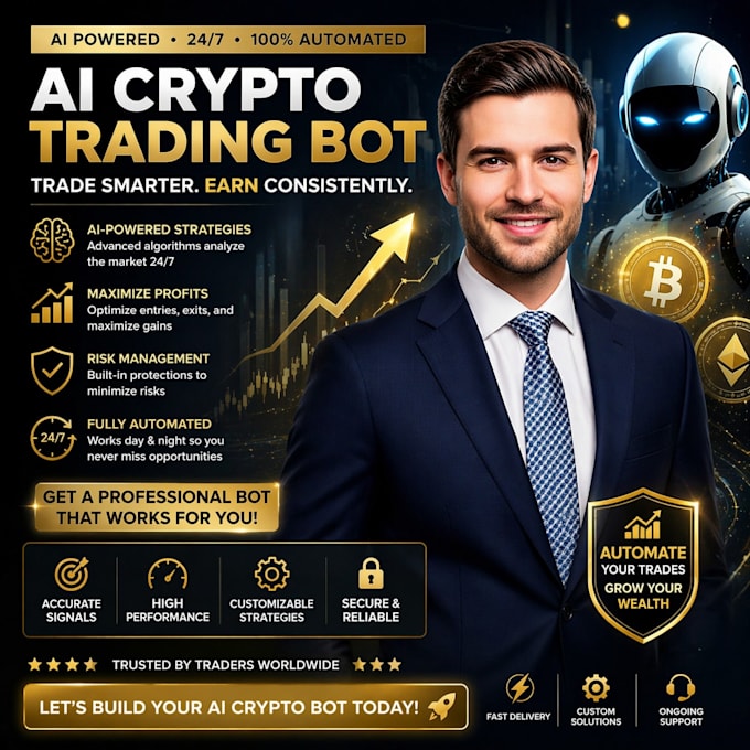 code automated crypto trading bot, ai trading bot, arbitrage bot, memecoin bot