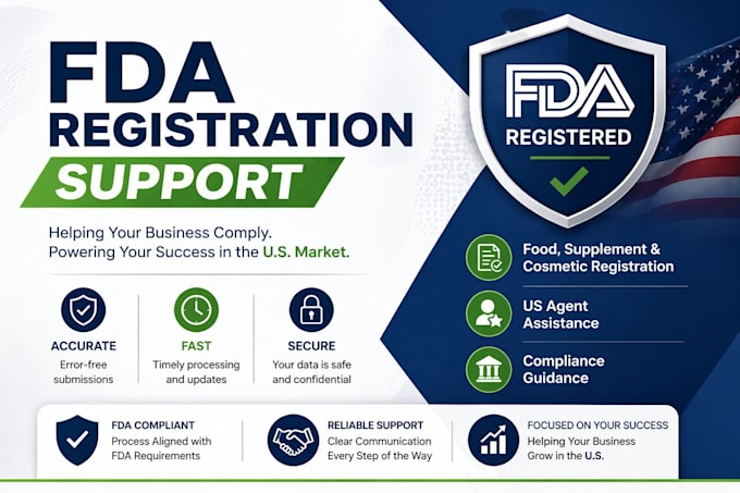 help with fda registration and compliance support