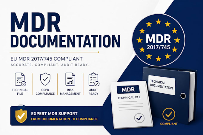 prepare mdr documentation for your medical device ce marking