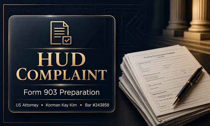 prepare your hud complaint for housing discrimination form 903