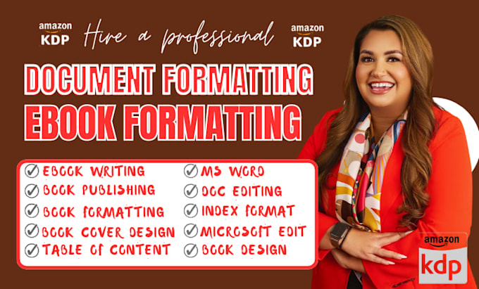 format your ebook, kindle kdp with clickable table of contents