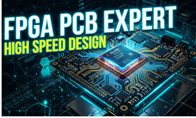 design high speed multilayer pcb for fpga mcu  embedded linux