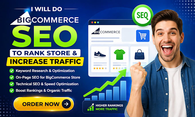 do bigcommerce SEO to rank store and increase traffic