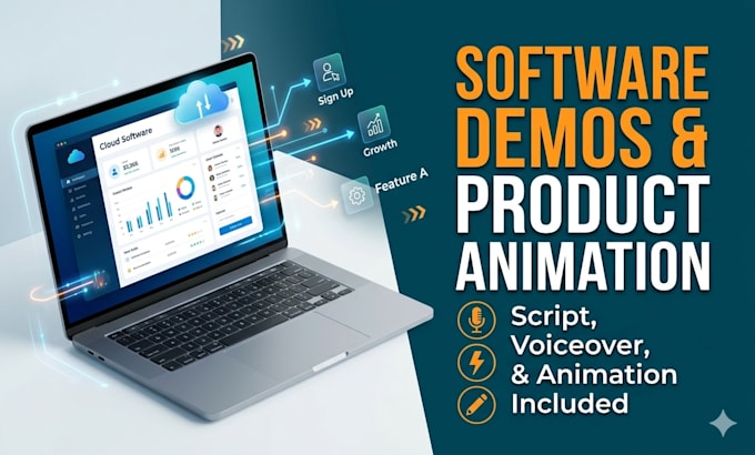 do 2d saas software explainer video product animation saas