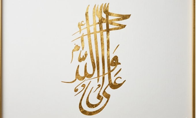 provide professional urdu, arabic, and persian handwritten calligraphy
