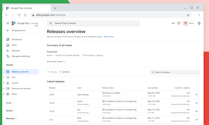 live your app publish to my old console