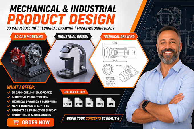 3d cad design injection mold mechanical industrial product design dfm analysis