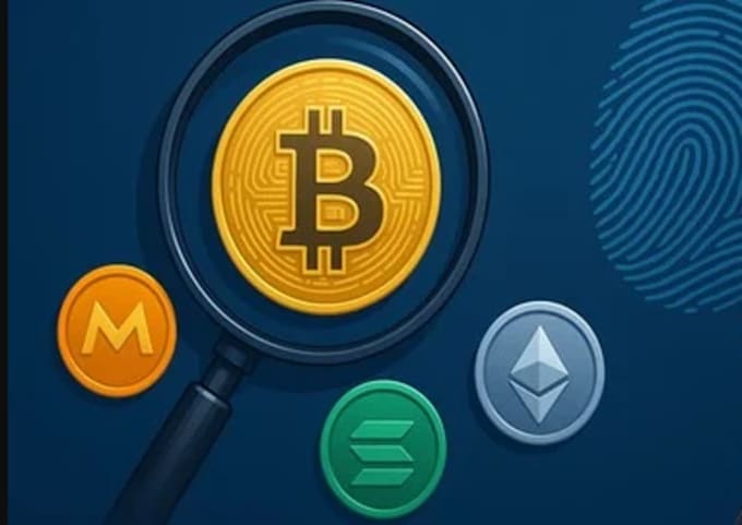 trace and find someone by using cryptocurrency wallet address and ip address