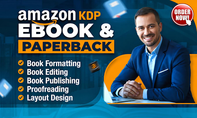 do book formatting paper back formatting amazon kdp formatting