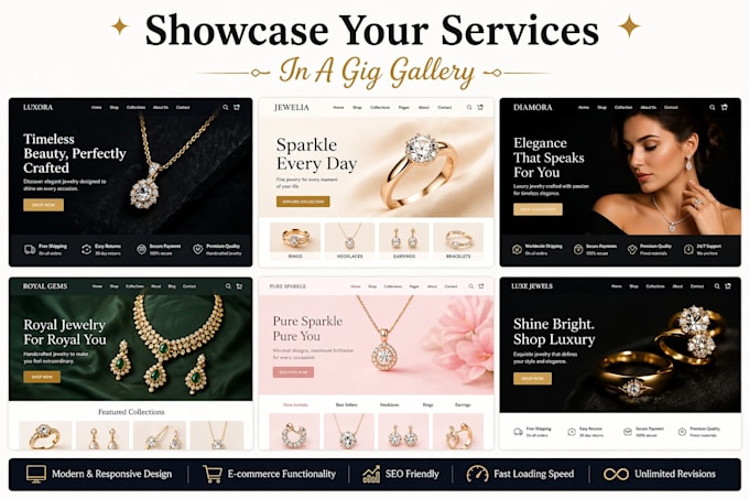 do jewelry website design for your brand
