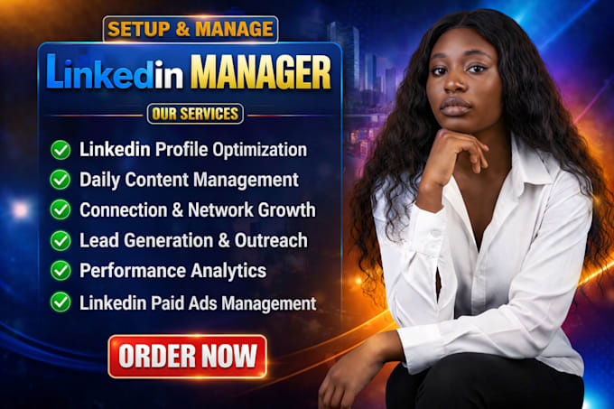 create, optimize and manage your linkedin profile
