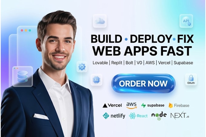 bulid deploy fix lovable replit app aws bolt webapp v0 oauth cloud integration