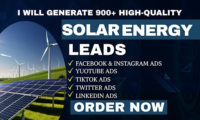generate premium solar installation leads through facebook ads instagram ads