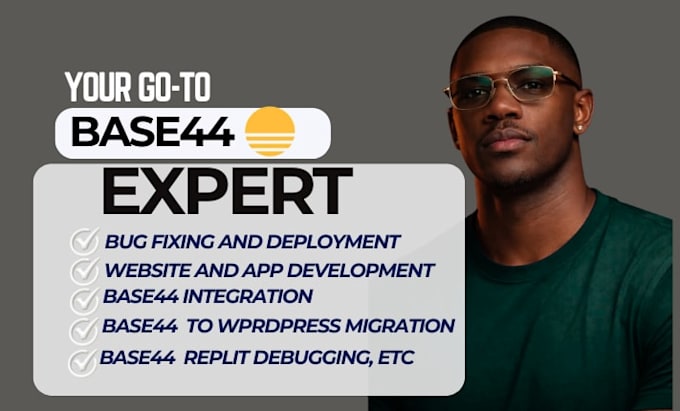 migrate base44 to wordpress publish base44 web app deploy base44 bug fixing