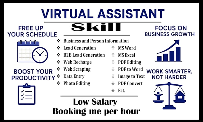 virtual assistant, all in one growth partner