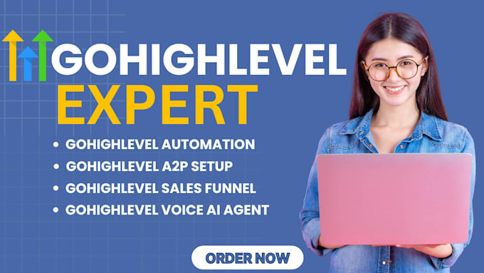 build gohighlevel automation, CRM workflows and funnels