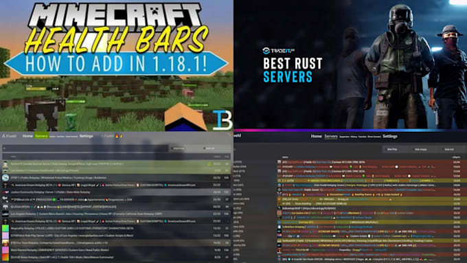 fivem server promotion server rust minecraft server promotion