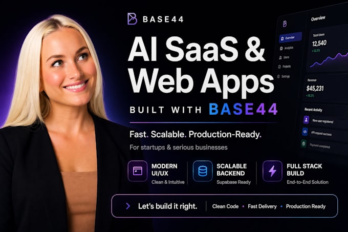 build base44, fix base44, migrate base44, integrate base44 app