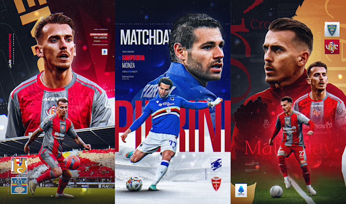 design professional matchday graphics for your games