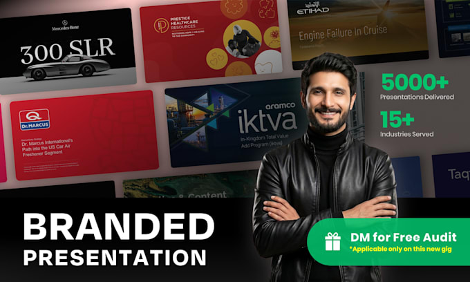design branded presentation in powerpoint