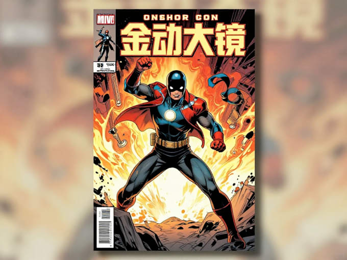 draw comic book illustration graphic