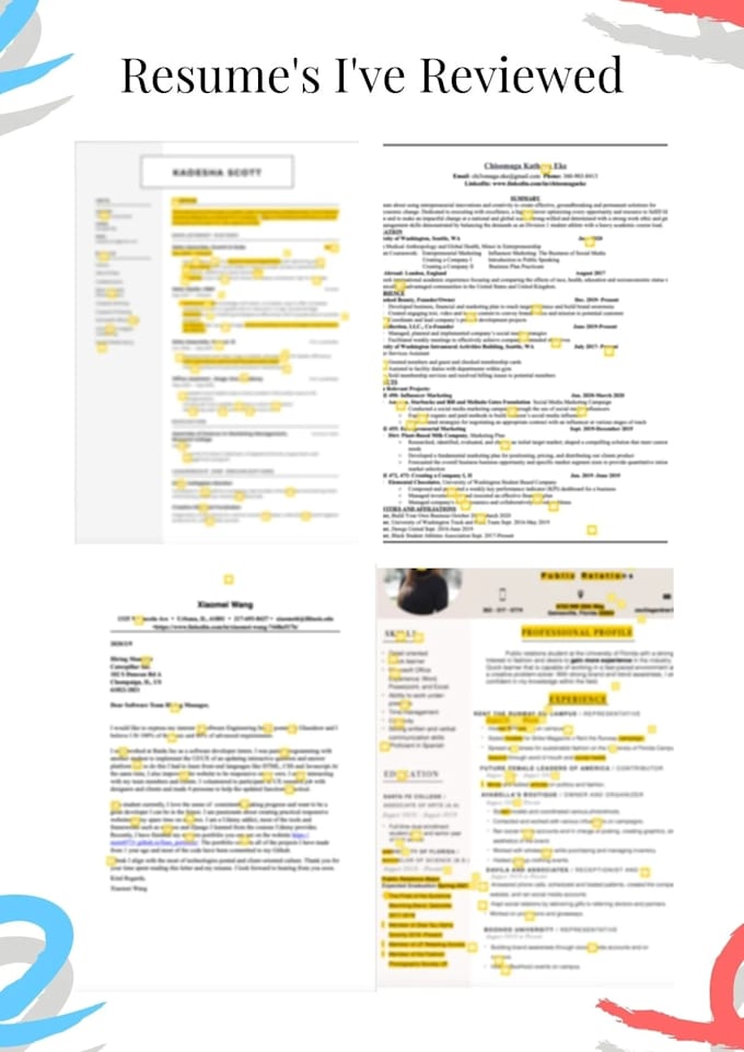do resume review for faang and mncs