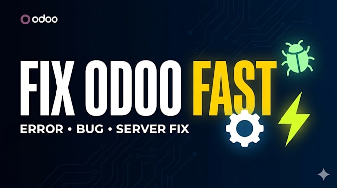 fix odoo bugs, errors, and issues quickly