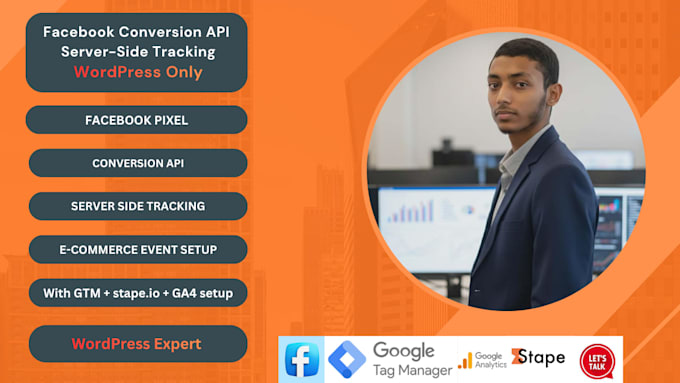 setup fb pixel conversion API server side tracking