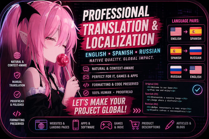 translate your app or game into spanish