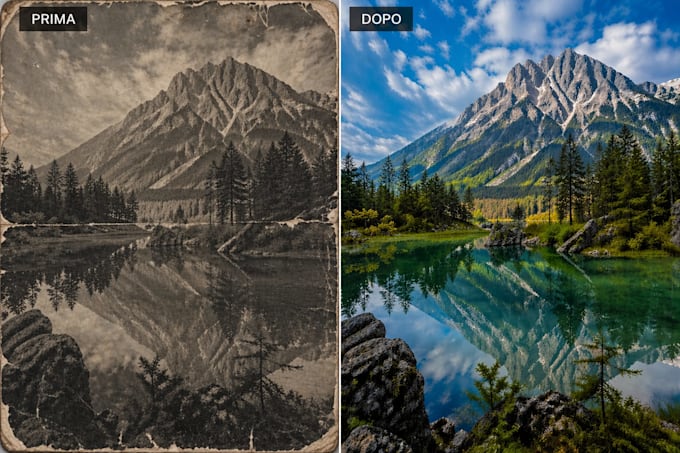 professional photo restoration service