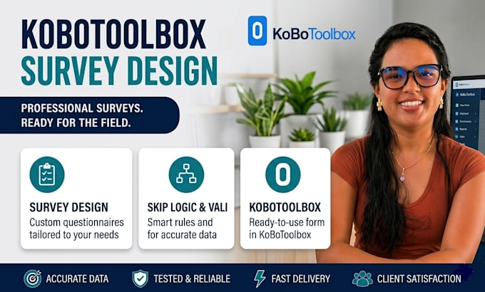 design professional kobotoolbox surveys and xlsform questionnaires