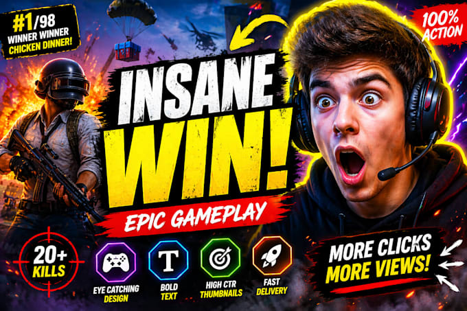 youtube thumbnail designer   high CTR expert