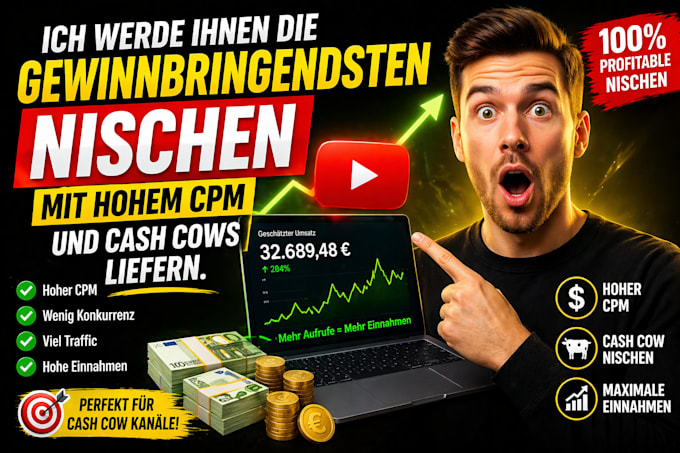 die gewinnbringendsten nischen mit hohem cpm und cash cows liefern