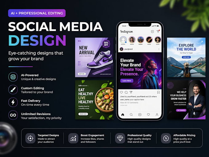 ai social media design for modern brands