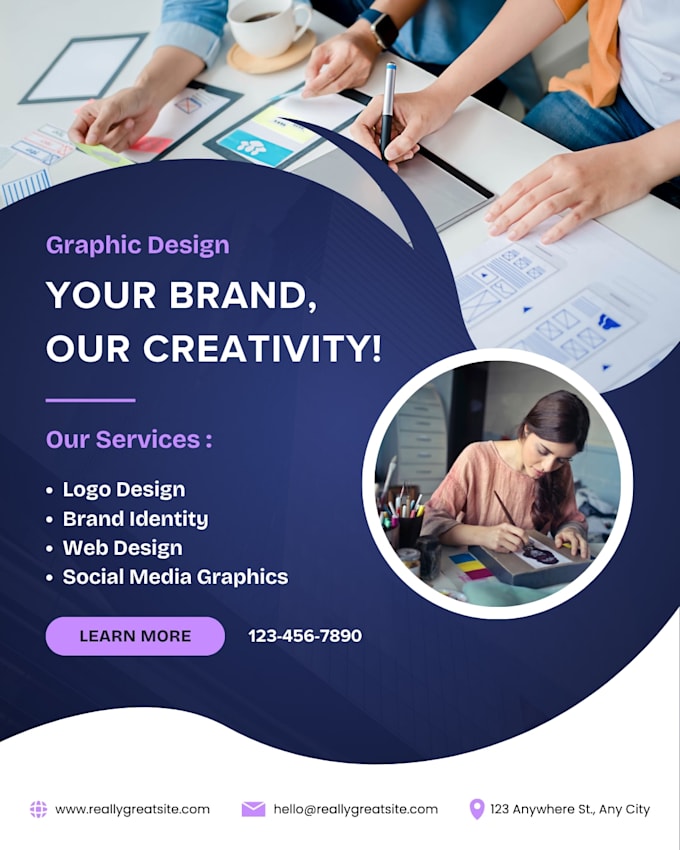 make a instragram post for your businessess