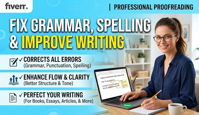 fix grammar, spelling, and improve your writing