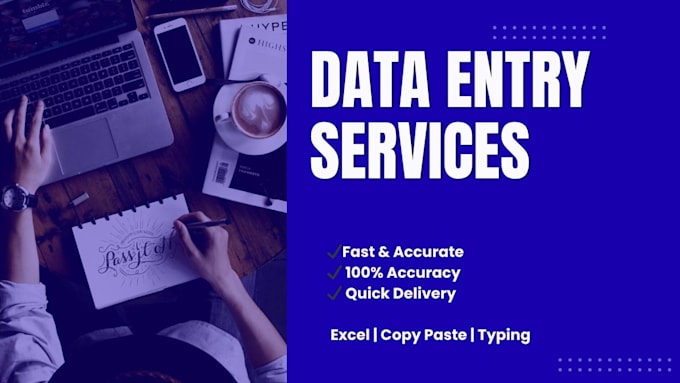 data entry, excel work and copy paste tasks