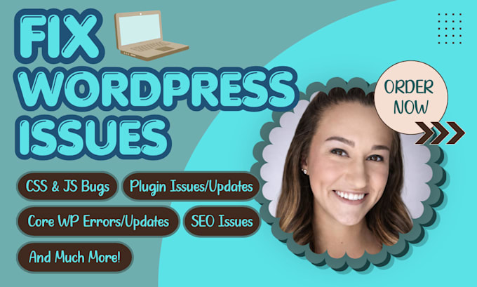 fix a wordpress website issue