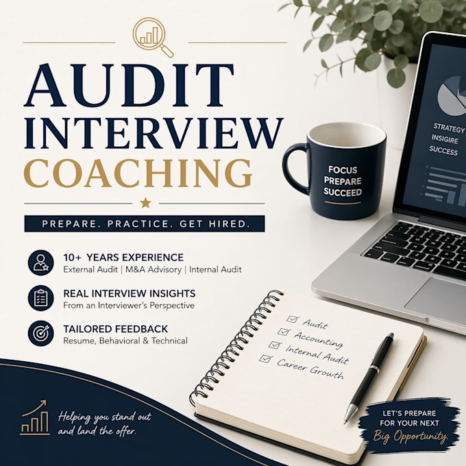 help you pass accounting, external and internal audit interviews
