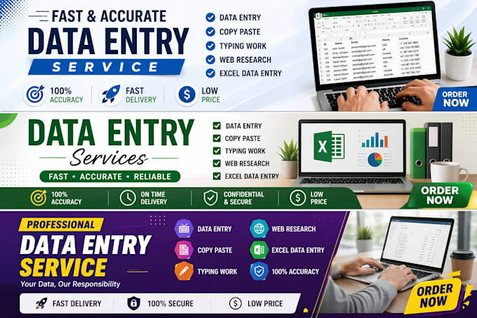 do data entry, copy paste, typing and captcha work fast