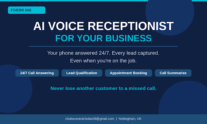 setup ai voice receptionist