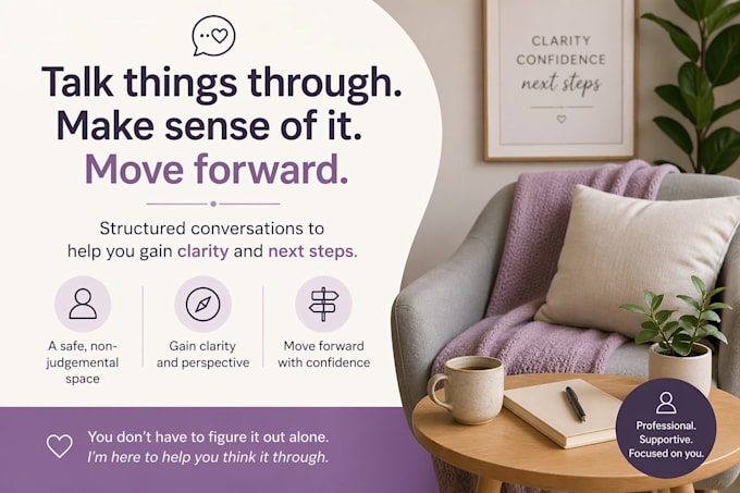 coach you to help gain clarity on your life dilemmas