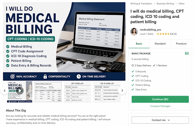 do medical billing   cpt coding   icd 10 coding and patient billing