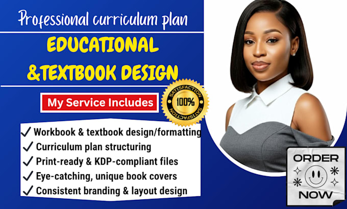 Design, format educational workbook, textbook, curriculum plan, kdp ...