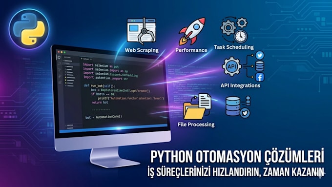 develop anything related to python